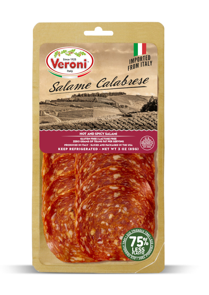 PRE SLICED SALAME CALABRESE 3 OZ